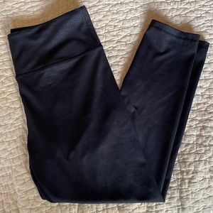 ZYIA Black Snake Print Light N Tight 7/8 ~size 14